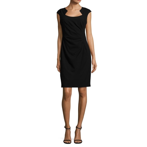 Calvin Klein Ruched Sheath Dress - Picture 4 of 4